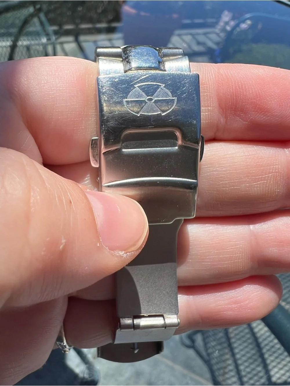 Reactor Mother of Pearl Dial Watch - WORKING CONDITION - battery replaced